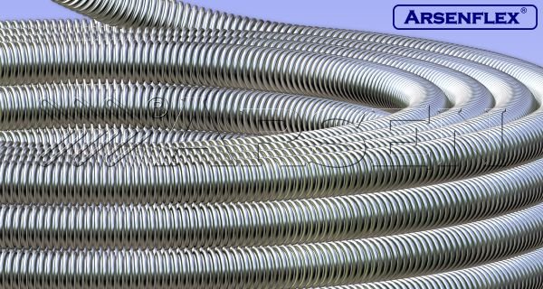 Flexible Metal Hoses, Corrugaed Hoses without Braiding